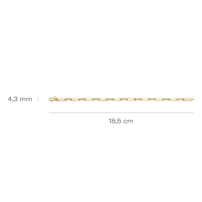 Blush Bracelet Or 14 carats 2229YGO