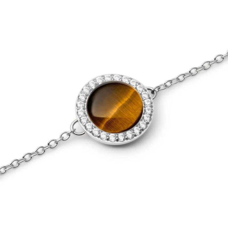 Daniel Wellington Audrey Tiger Eye Bracelet DW00401439