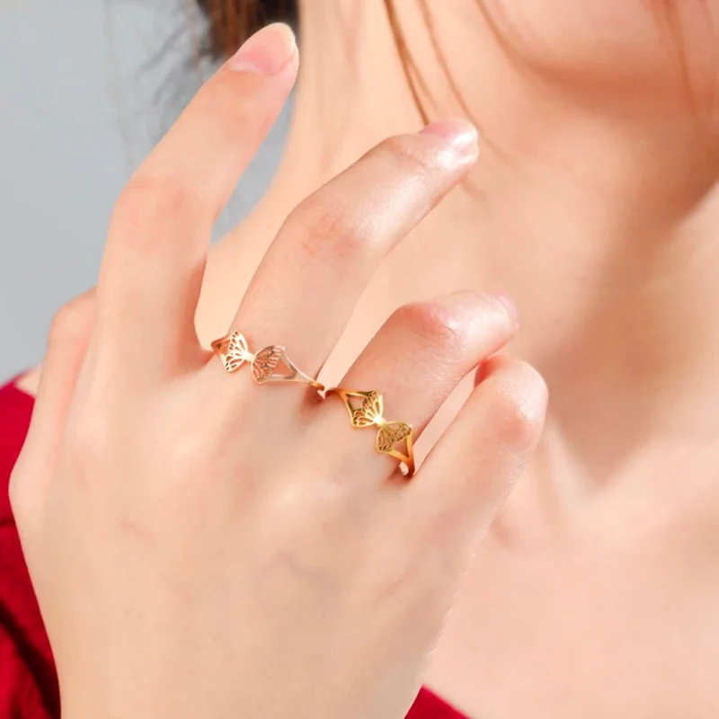 Bague Papillon Design