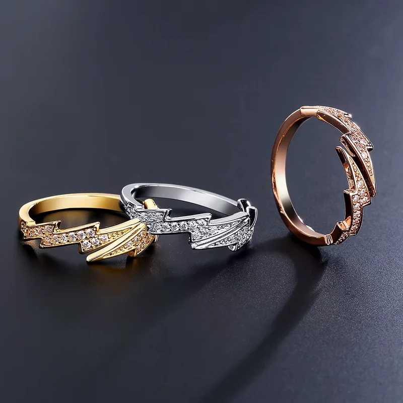 Bague Double Éclair