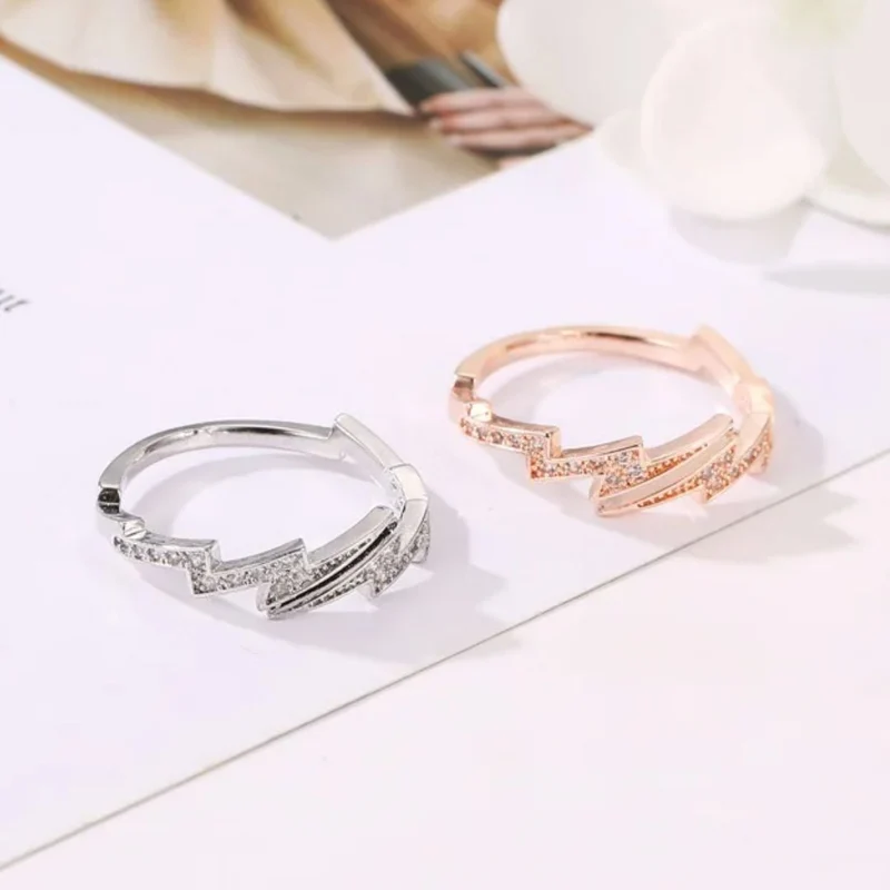 Bague Double Éclair