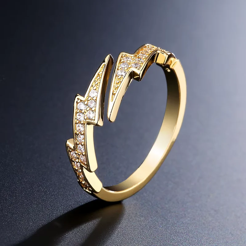 Bague Double Éclair