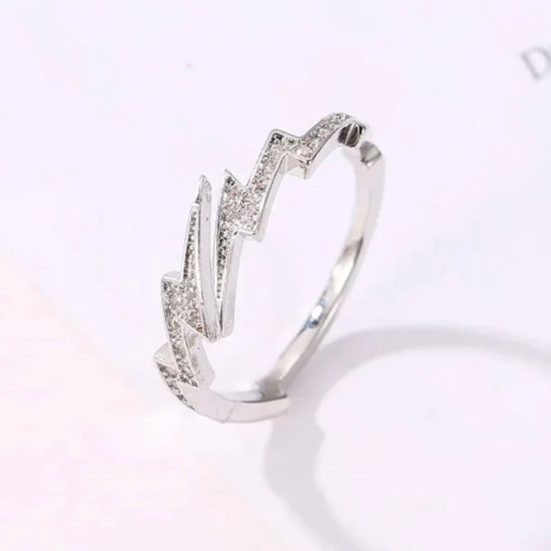 Bague Double Éclair