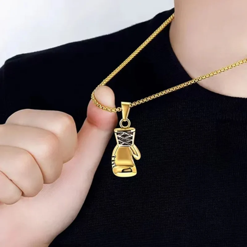 Collier Gant de Boxe