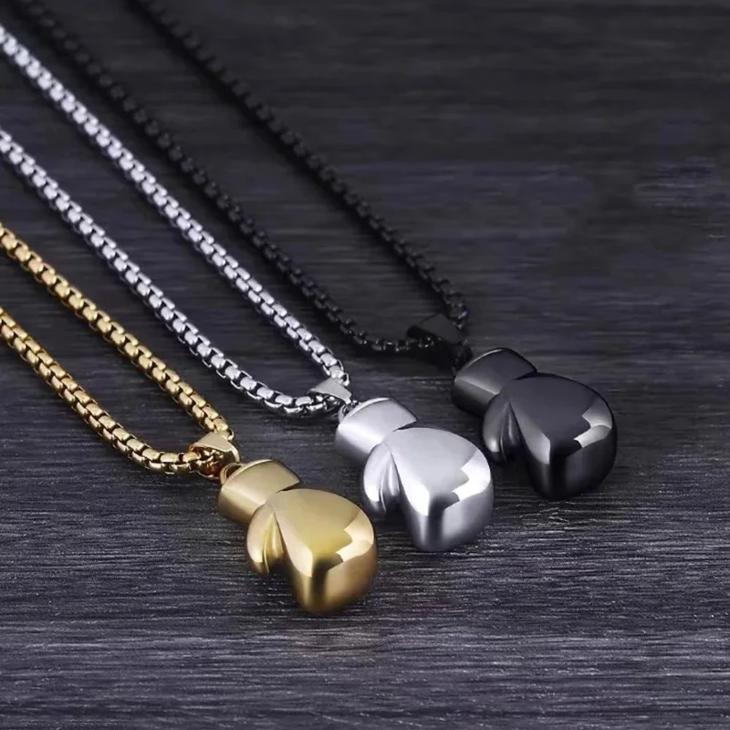 Collier Gant de Boxe