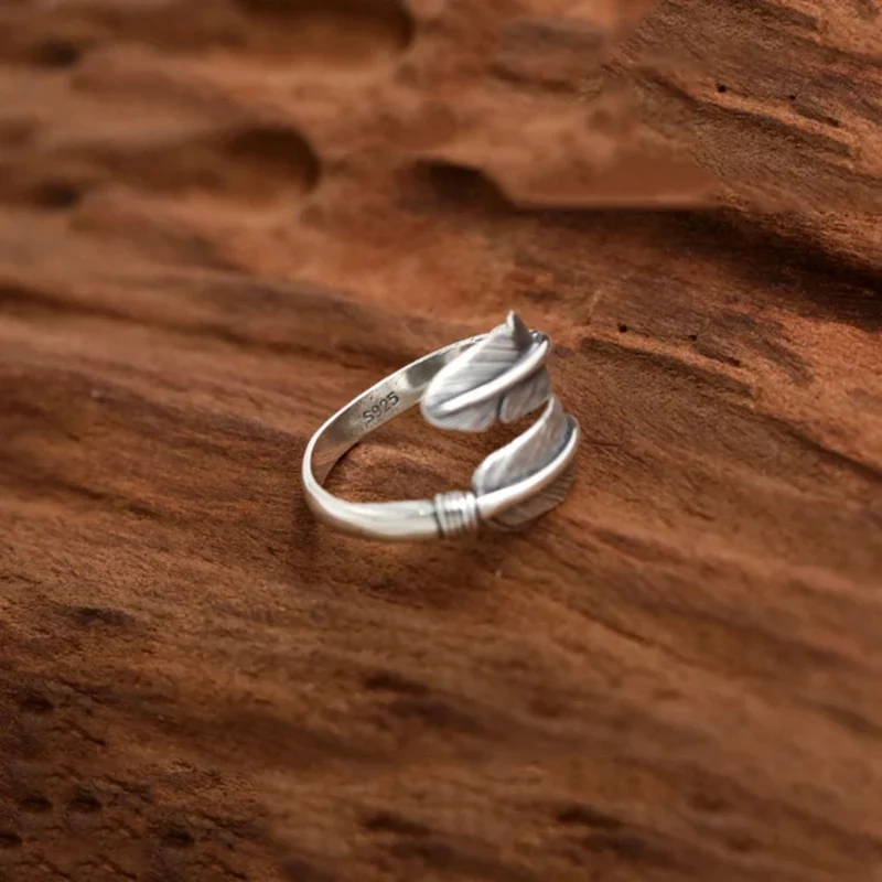 Bague 2 Plumes