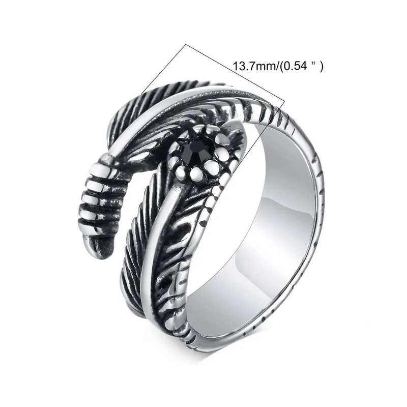 Bague Plume Pouvoir