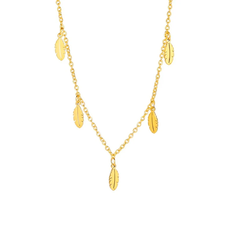 Collier Plume Multiple