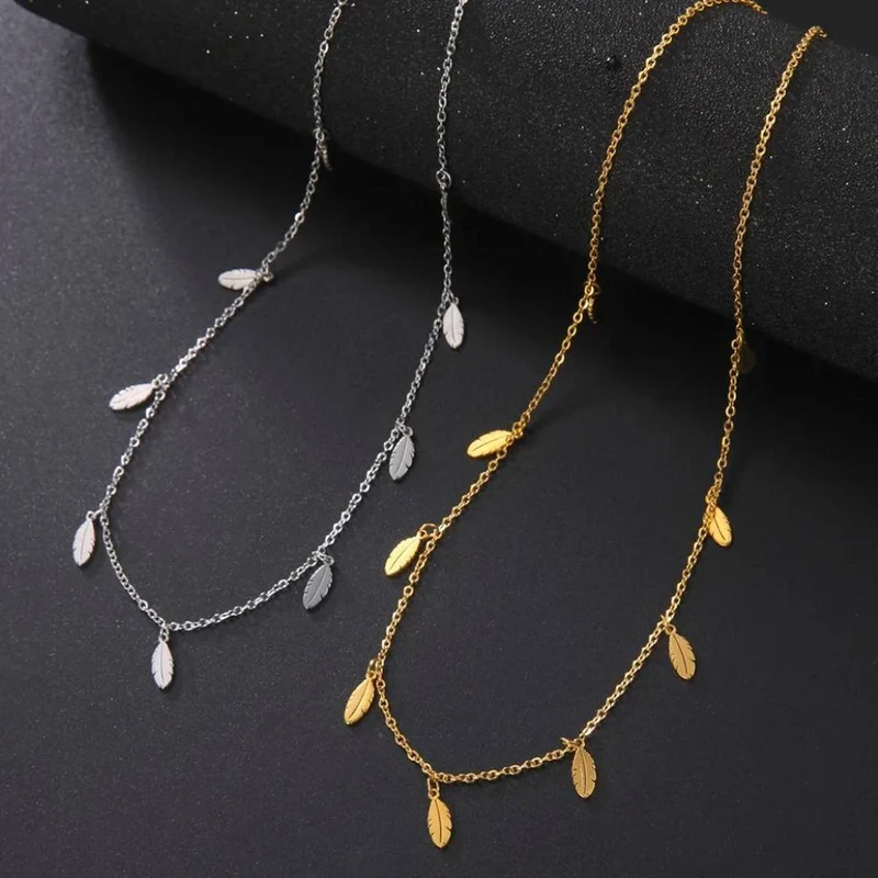 Collier Plume Multiple