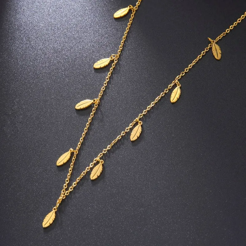 Collier Plume Multiple
