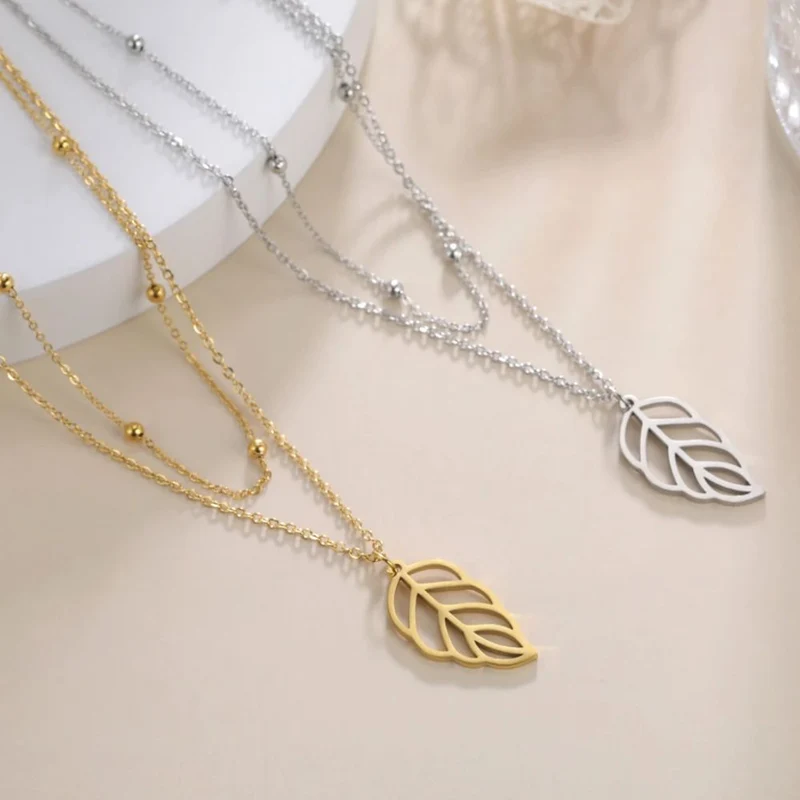 Collier en Plume