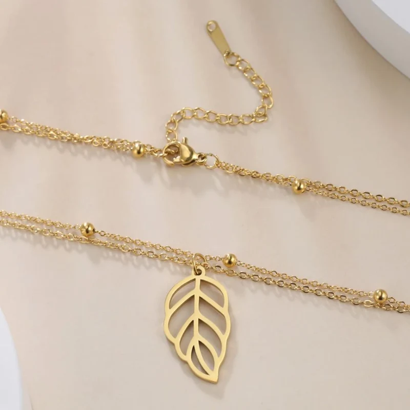 Collier en Plume