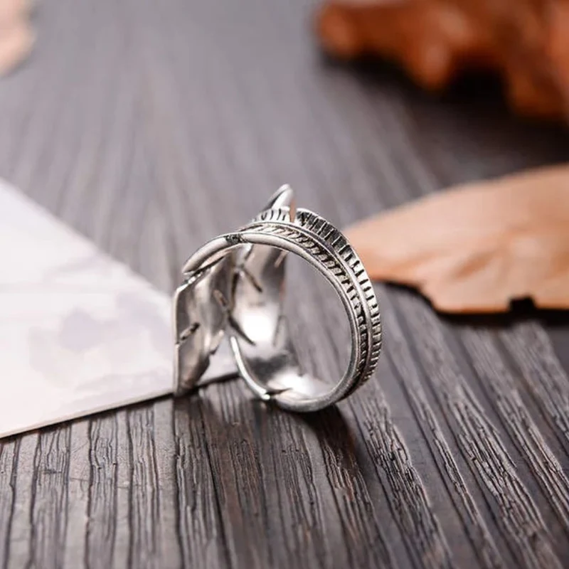 Bague Plume Femme