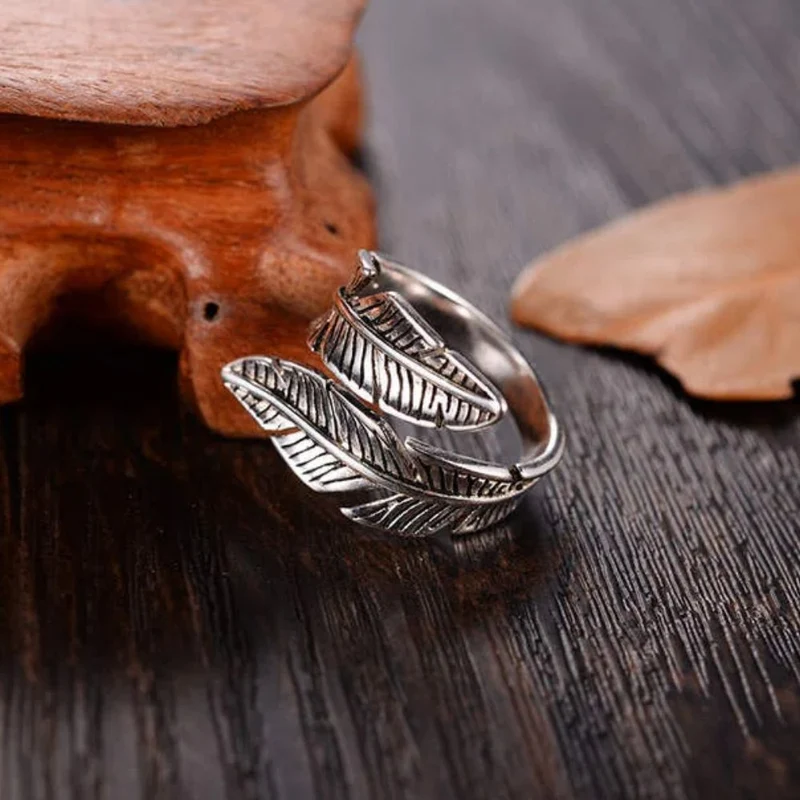 Bague Plume Femme