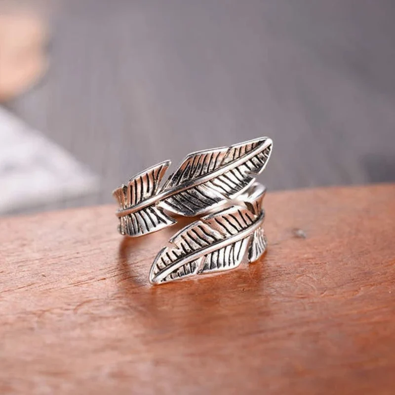 Bague Plume Femme