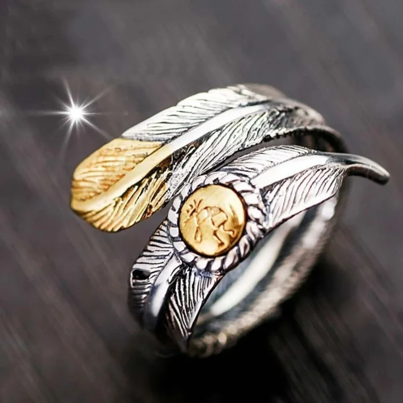 Bague Plume Antique
