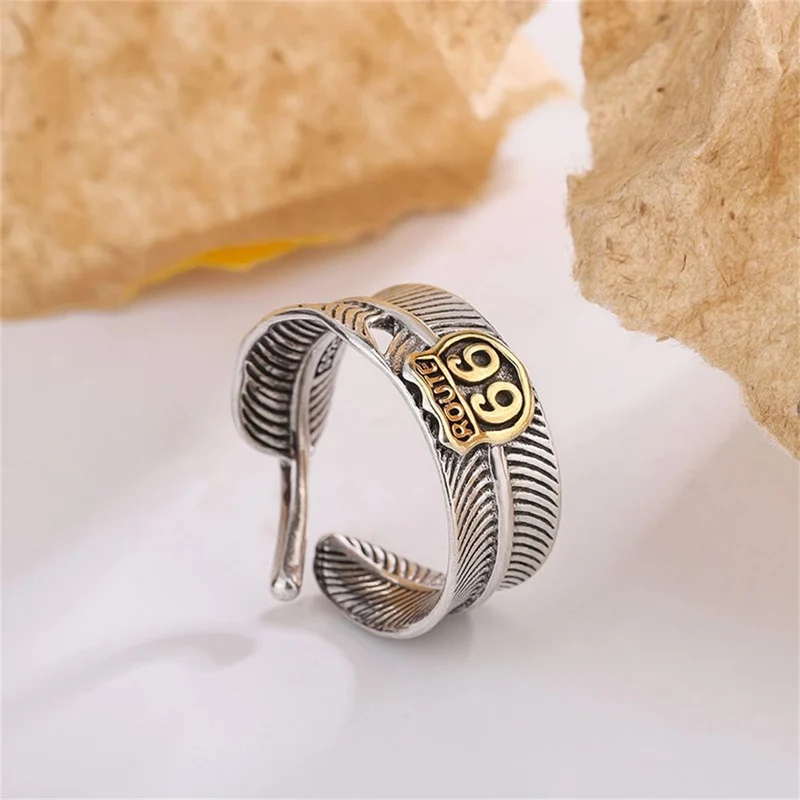 Bague Plume Route 66