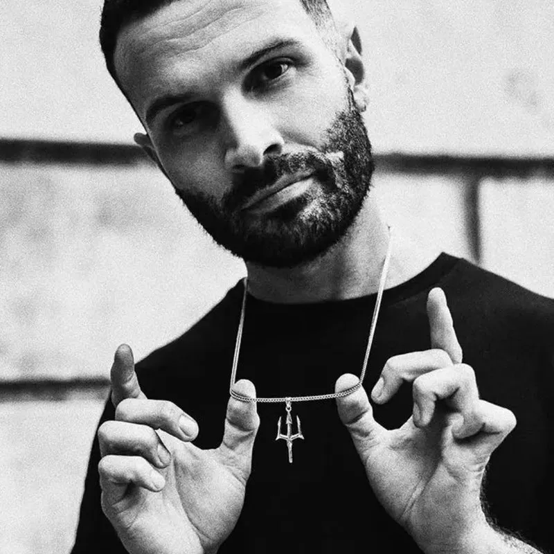 Collier Trident Homme