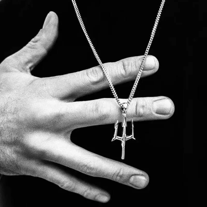 Collier Trident Homme