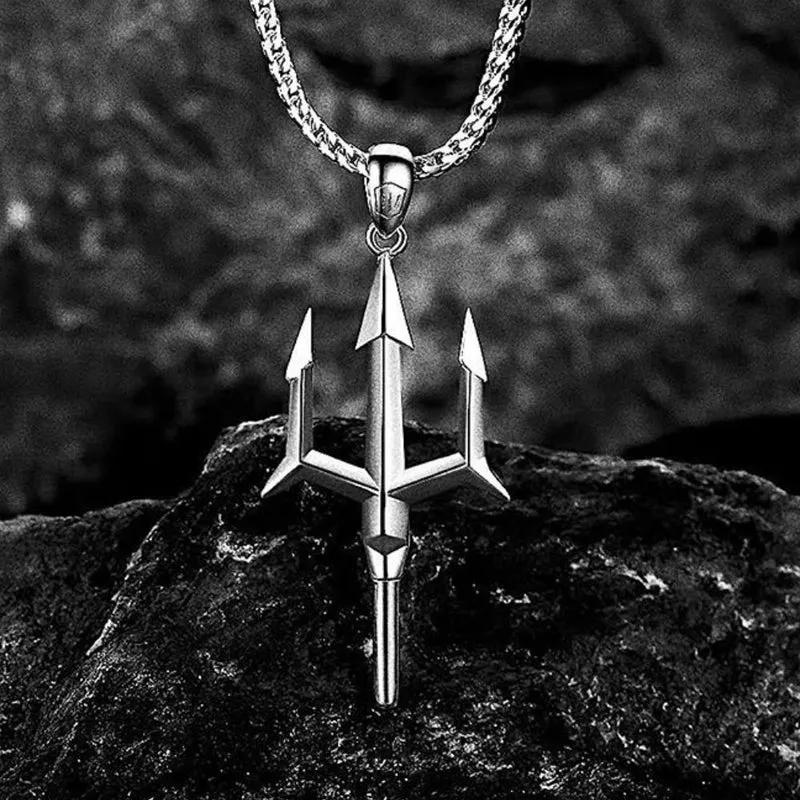 Collier Trident Homme