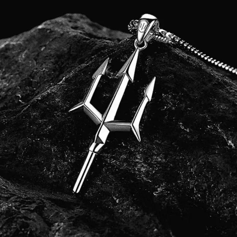 Collier Trident Homme
