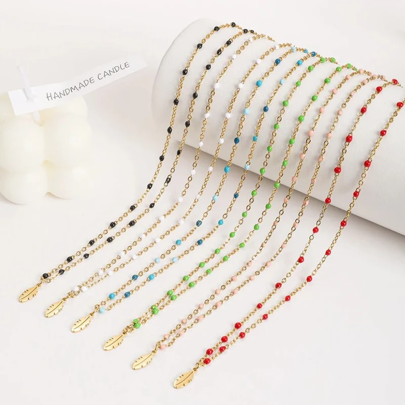 Collier Plume Bohème