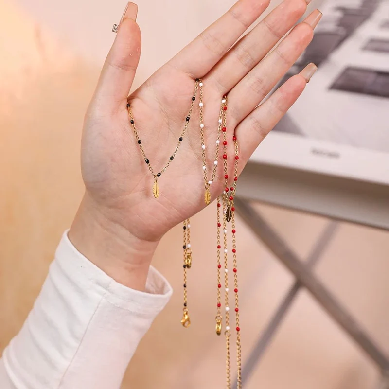 Collier Plume Bohème