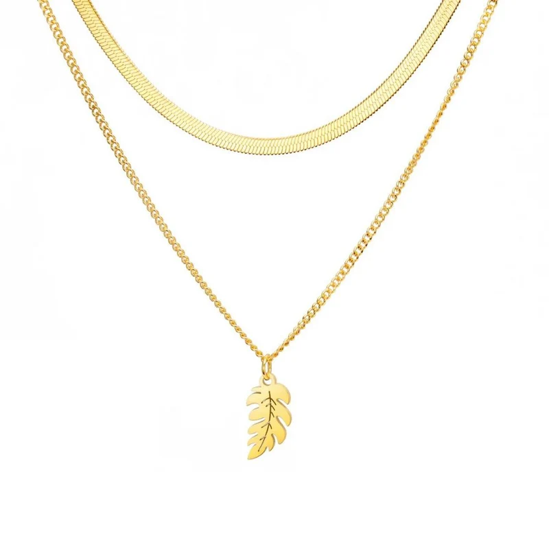 Collier Bohème Chic Plume