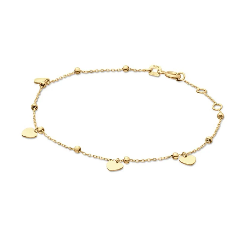 Jackie Gold Cuore 14 Karat Gold Bracelet JKB24.471