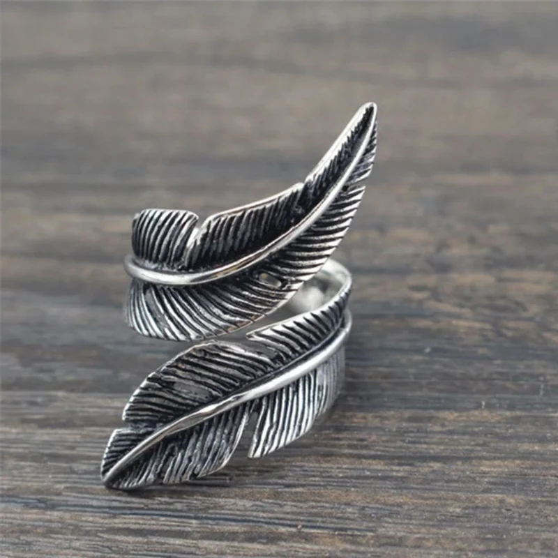 Bague Plume Homme