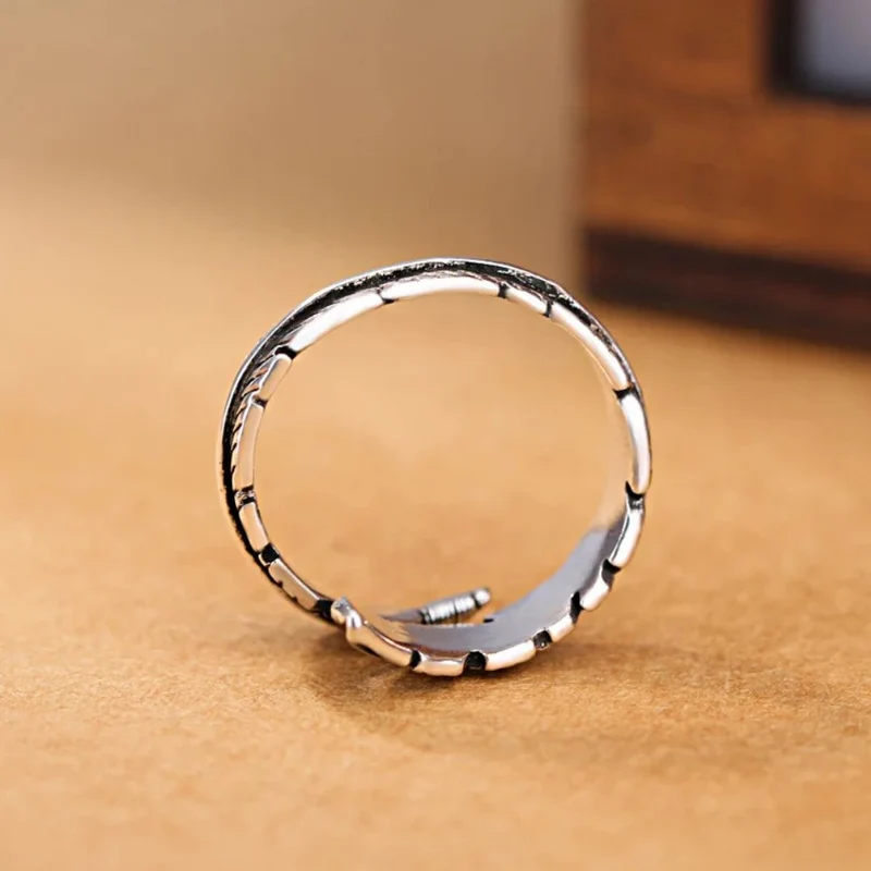 Bague Femme avec Plume