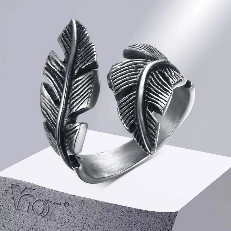 Bague Double Plume