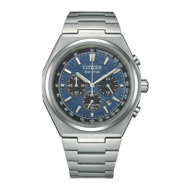 Montre Citizen Eco-Drive Super Titanium Zenshin Chronographe CA4610-85L
