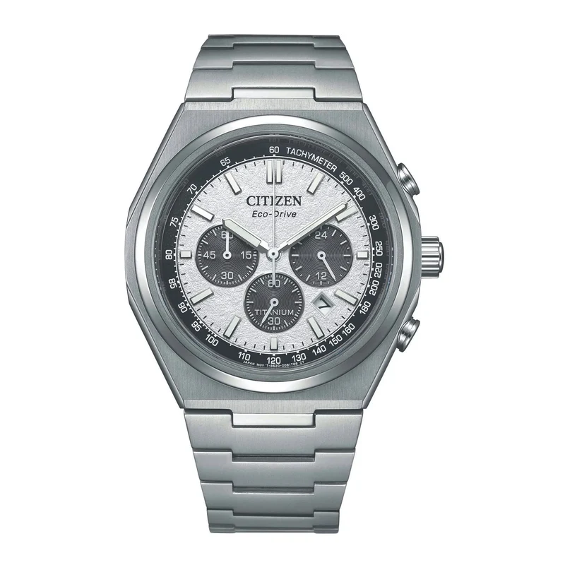 Montre Citizen Eco-Drive Super Titanium Zenshin Chronographe AW0130-85X
