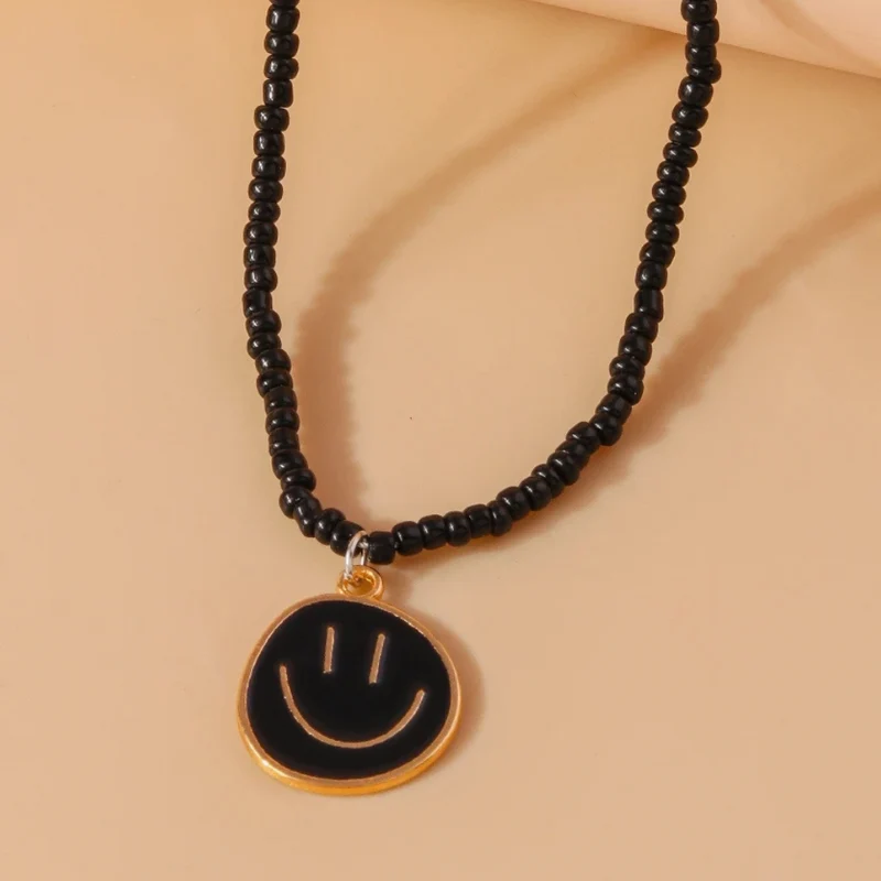 Collier Smiley Couleur