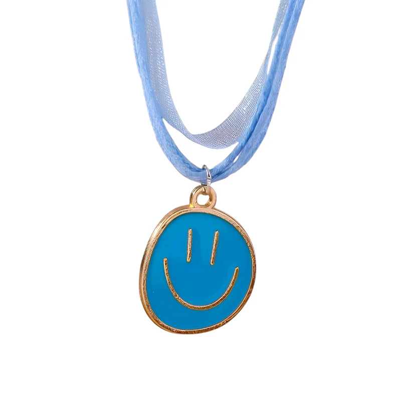 Collier Smiley Couleur