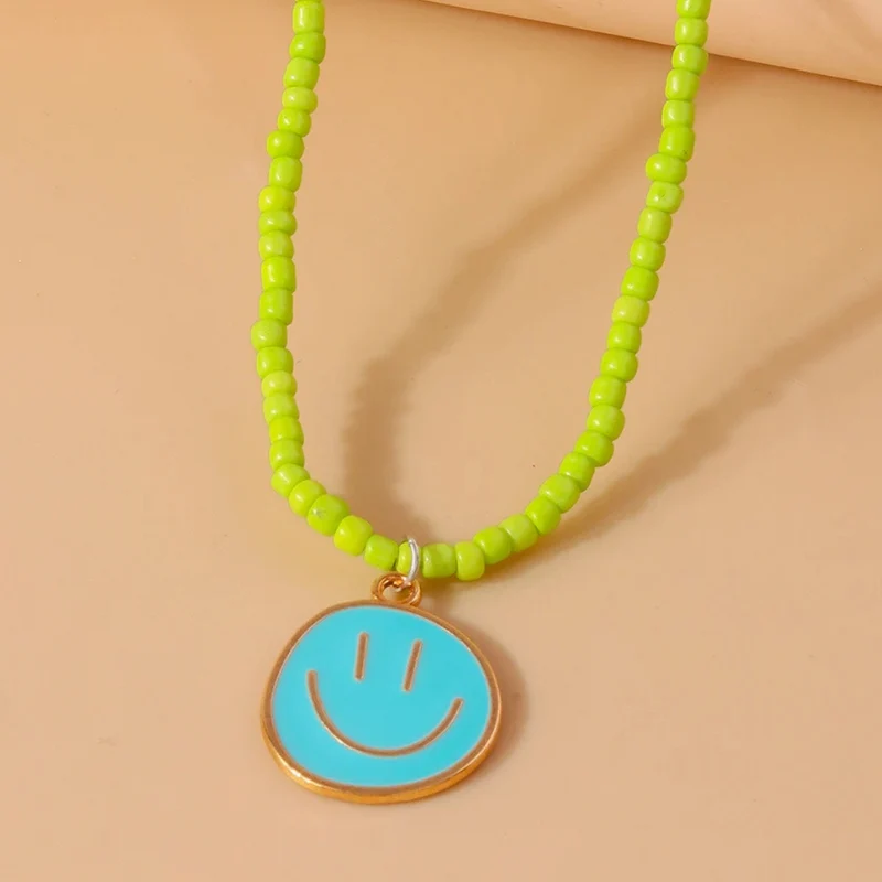Collier Smiley Couleur