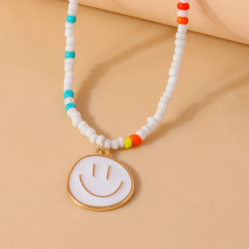 Collier Smiley Couleur