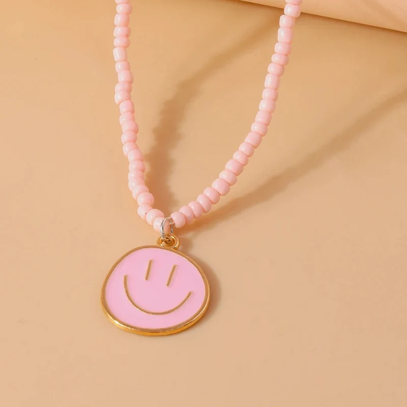 Collier Smiley Couleur