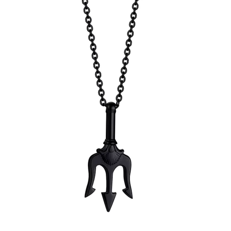 Collier Trident Acier Inoxydable