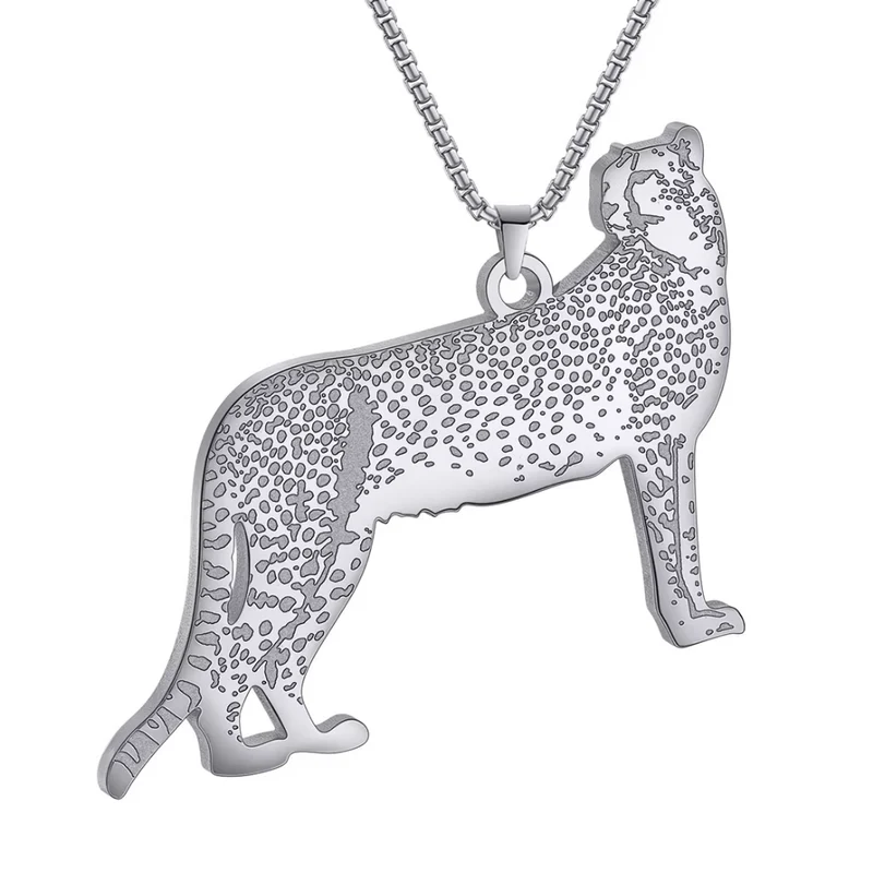 Collier Pendentif Guépard