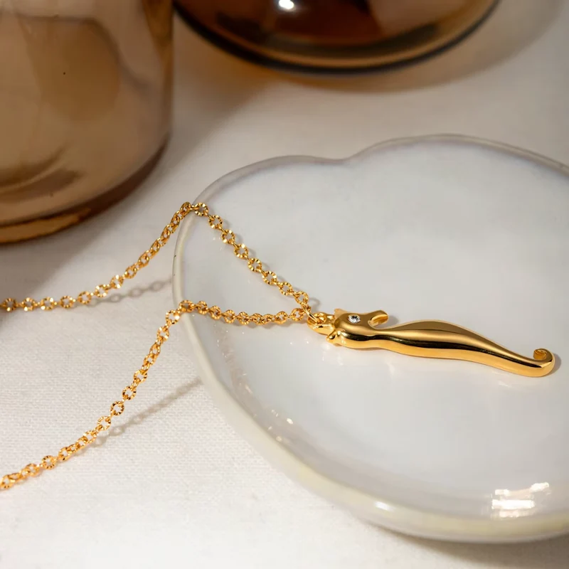 Collier Hippocampe Femme