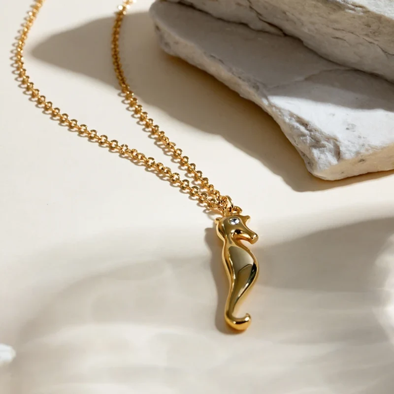 Collier Hippocampe Femme