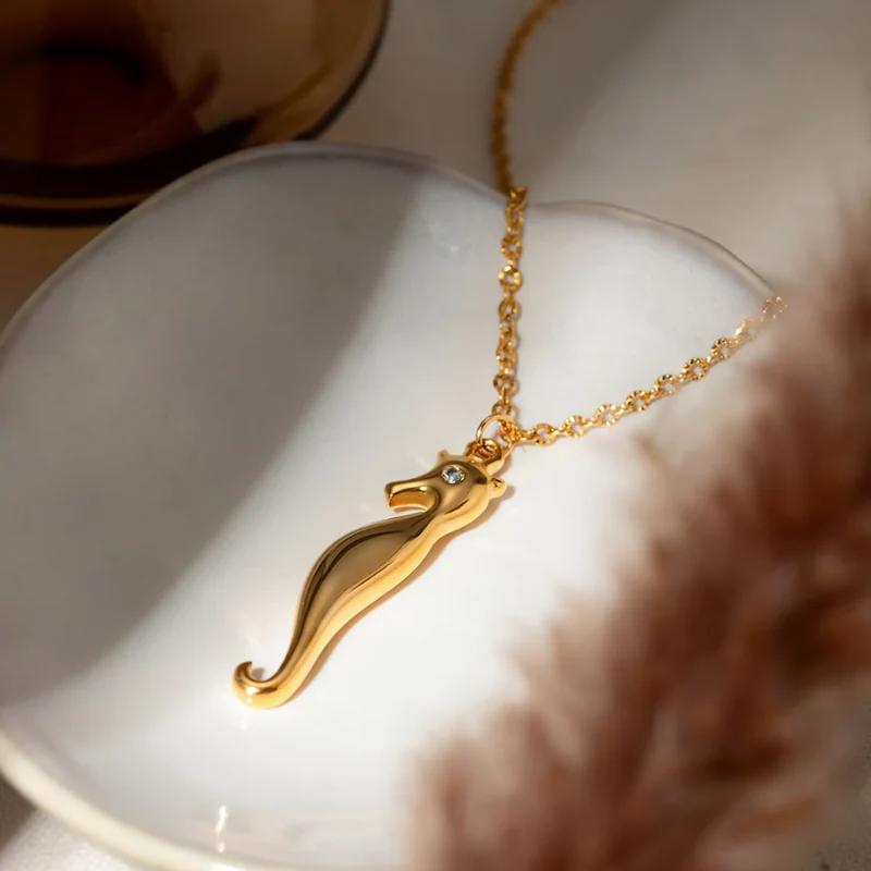 Collier Hippocampe Femme