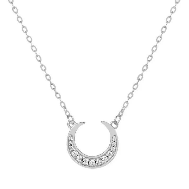 Collier Demi-Lune Inox