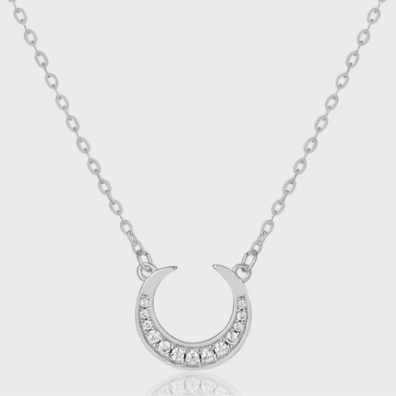 Collier Demi-Lune Inox