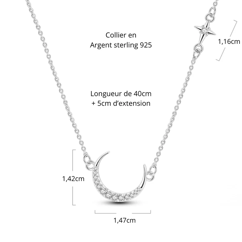 Collier Demi-Lune