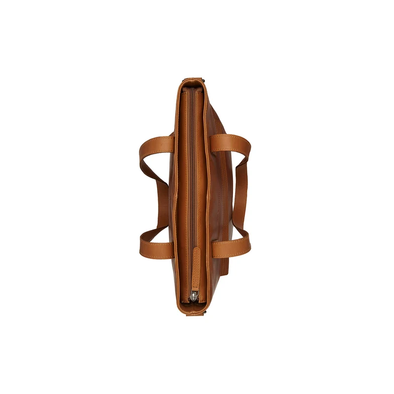 The Chesterfield Brand Wax Pull Up Nunavik Cognac Shopper C38.021431