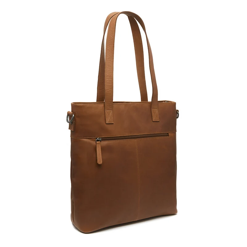 The Chesterfield Brand Wax Pull Up Nunavik Cognac Shopper C38.021431