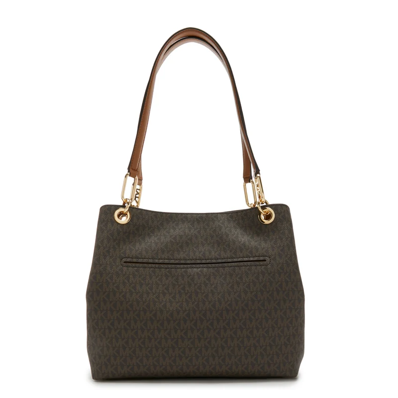 Michael Kors Kensington Sac à Bandoulière Marron 30F3G8KT7B-252